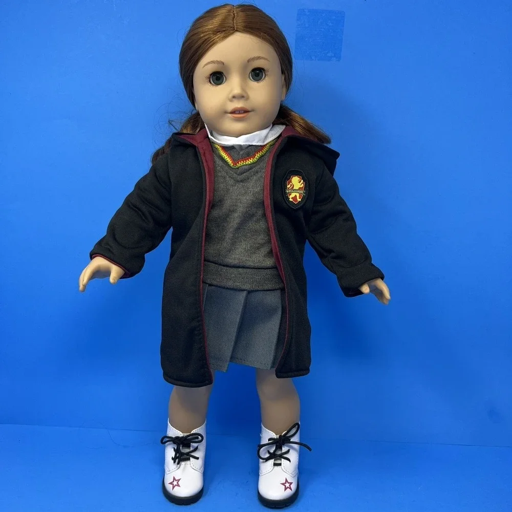 American Girl Doll Hogwarts Uniform Inspired Outfit w Koala Bear Harry Potter
